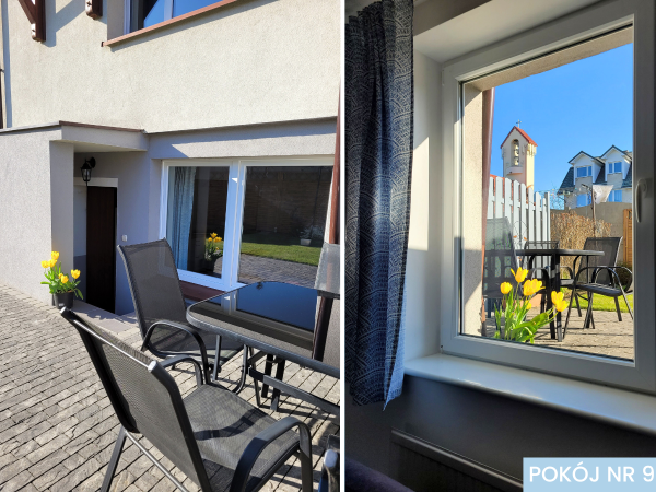 Pokój nr 9 (osobne wejście+taras)