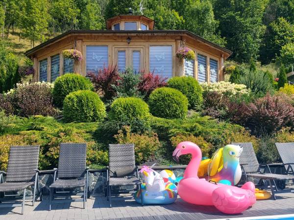 Agrodomki z bali Konradów