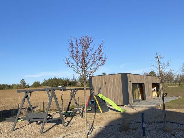 Domki na polanie Borzestowska Huta jezioro Raduńskie 