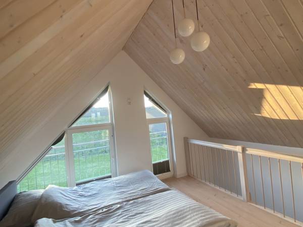 Domki na polanie Borzestowska Huta jezioro Raduńskie 