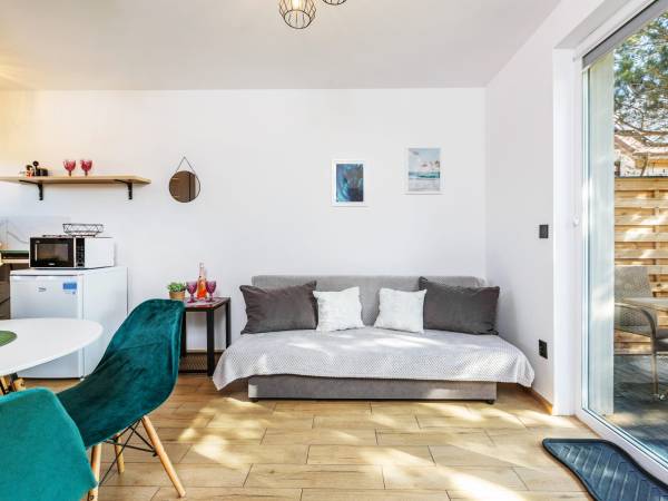 Loft House Rozewie Całoroczne domki z balią ogrodową 