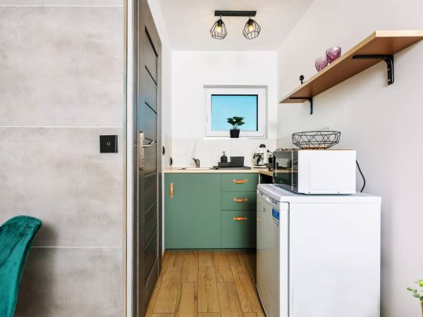 Loft House Rozewie Całoroczne domki z balią ogrodową 