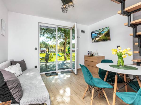 Loft House Rozewie Całoroczne domki z balią ogrodową 