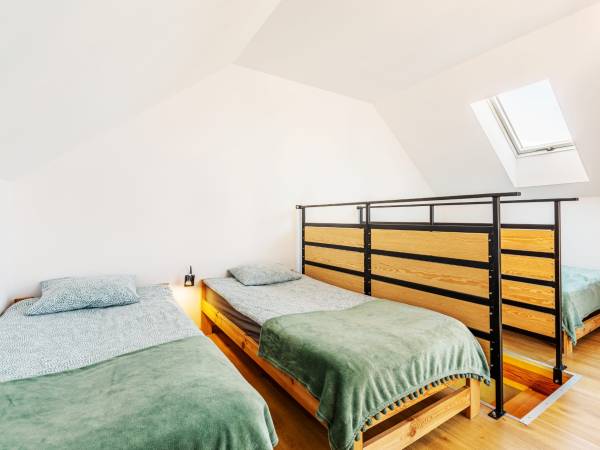 Loft House Rozewie Całoroczne domki z balią ogrodową 