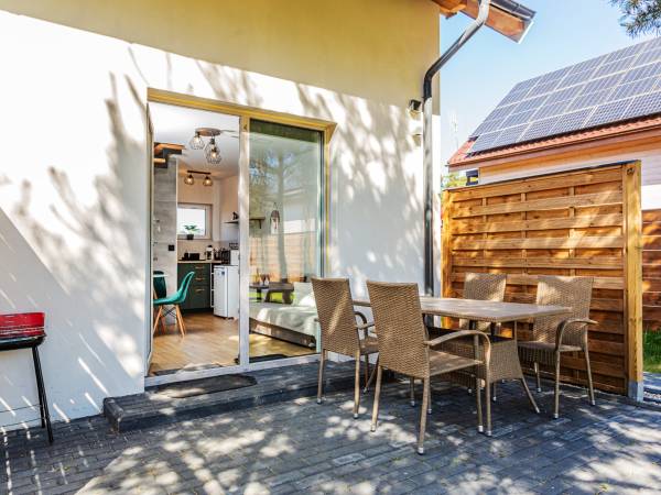 Loft House Rozewie Całoroczne domki z balią ogrodową 