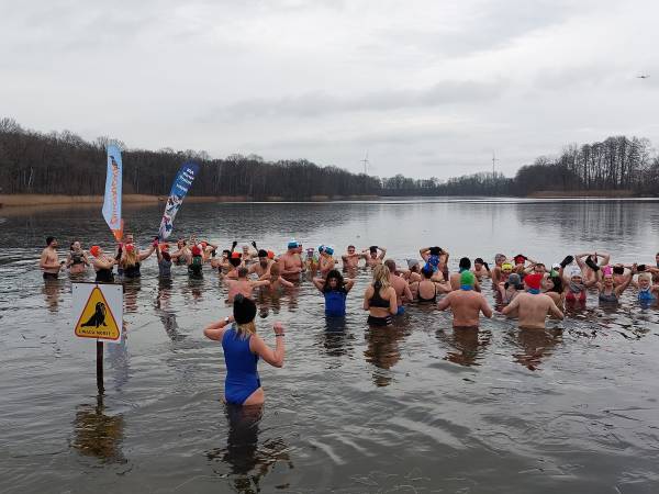 Morsowanie w lubaskim jeziorze