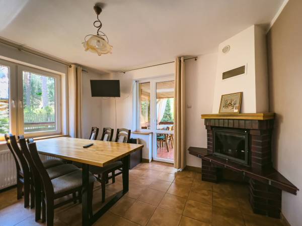 Salon w Dużym Domku