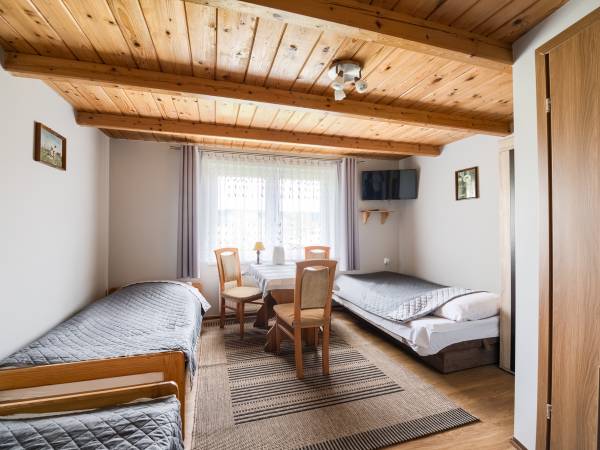 Pokój 3, 4 osob. z widokiem na jezioro 