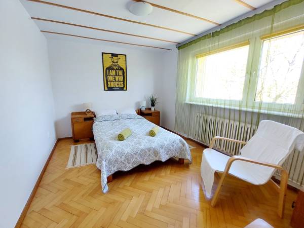 Mieszkanie Marysia: sypialnia główna