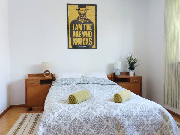 Mieszkanie Marysia: sypialnia główna