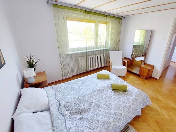 Mieszkanie Marysia: sypialnia główna