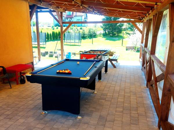 Stół bilardowy i piłkarzyki 