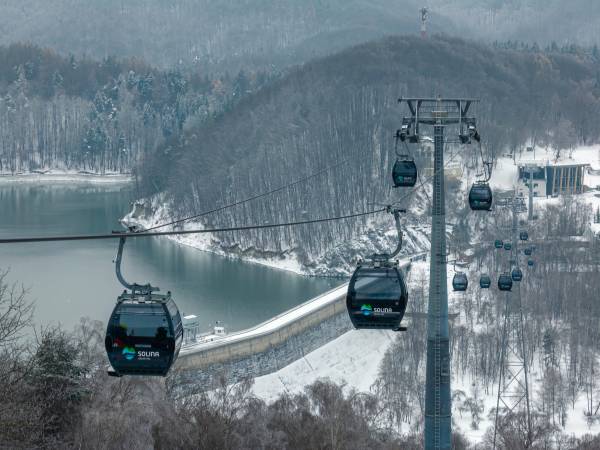 domki przy kolejce (150m)