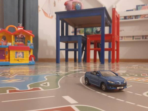 Sala na parterze - kącik dla dzieci