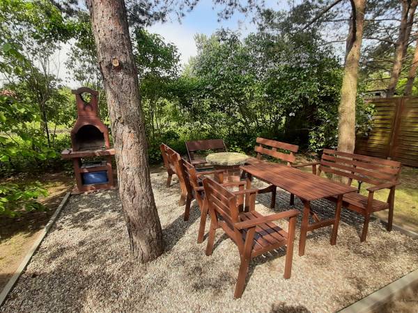 Willa Mazowiecka - kącik z grillem