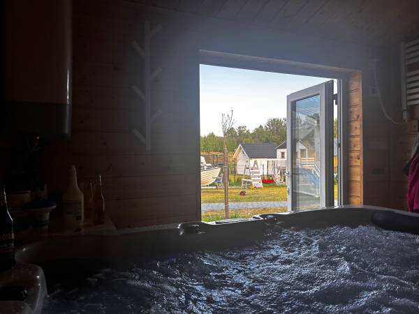 Domek Mazury Sauna Jacuzzi Gizycko Fuleda