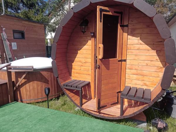 Domki sauna I yacuzzi 