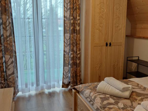 Sypialnia w domku 6-osobowym