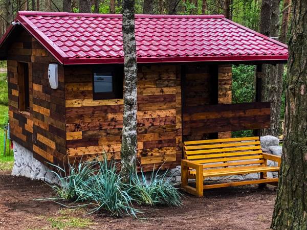 domek 2-3 oobowy na skałce