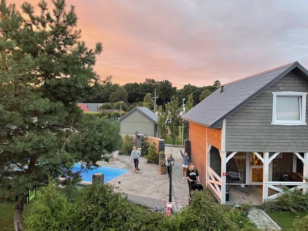 Lawendowe Domki- z basenem 