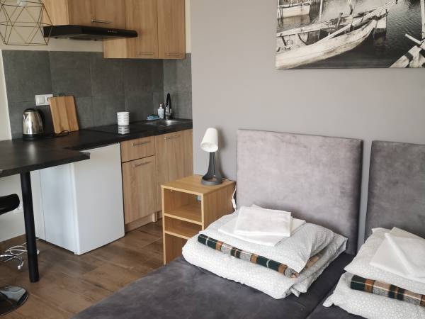 Pokój nr 1, z pełnym aneksem kuchennym