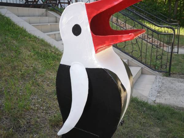 Nasze śmietników pingwiny