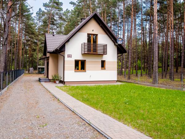 Domek pod Sosnami Całoroczny z Balią Ogrodową