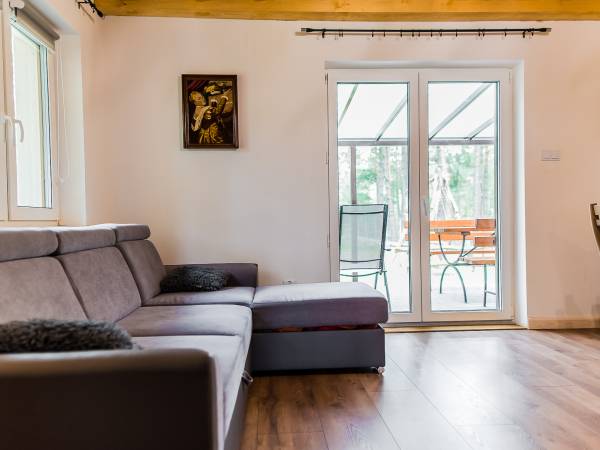 Domek pod Sosnami Całoroczny z Balią Ogrodową