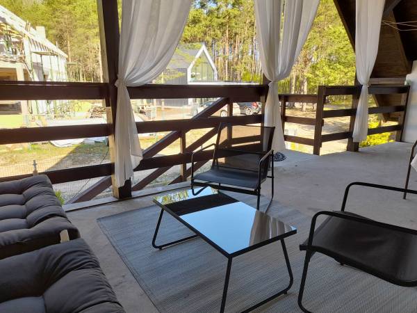 Apartament z widokiem na... jezioro, las, oraz ciszę w Swornychgaciach