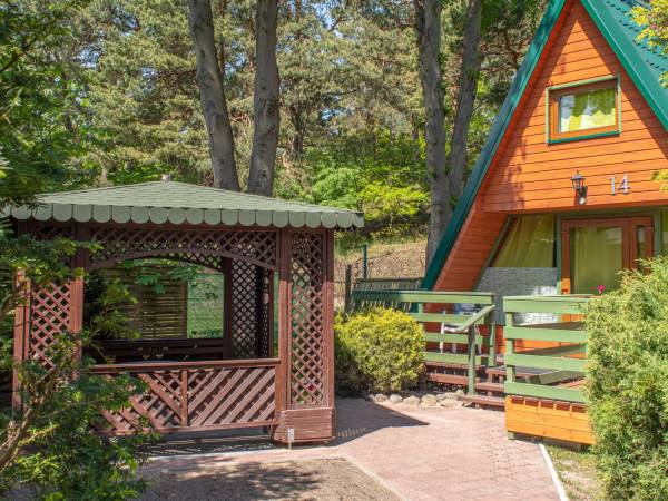 drewniany domek nad morzem -Sztutowo pod lasem 