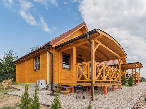 Domki z bali u Ireny Mazury