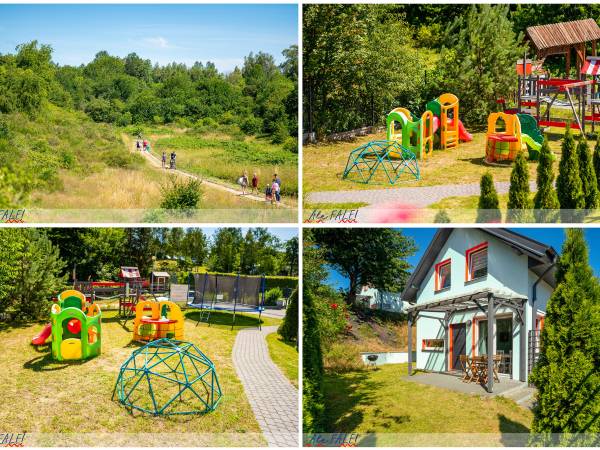 Ale FALE! - plac zabaw, domek, widok na jar