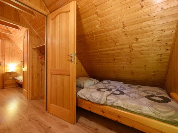 Sypialnia domek komfort