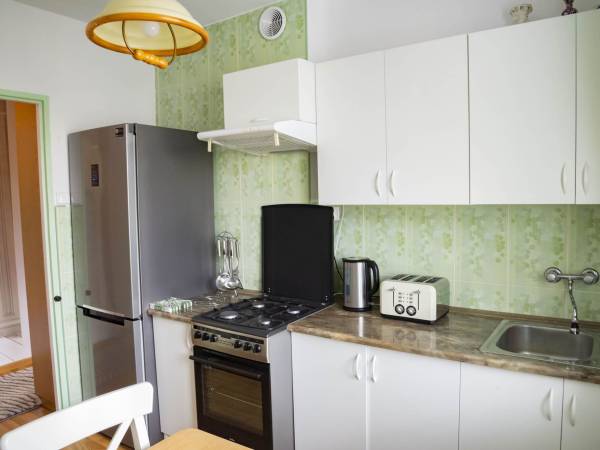 kuchnia apartamentu na piętrze