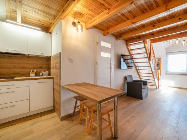 Apartament z antresolą