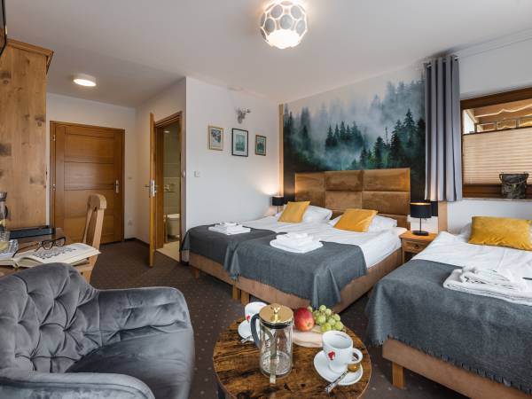 Pokój trzyosobowy z tarasem