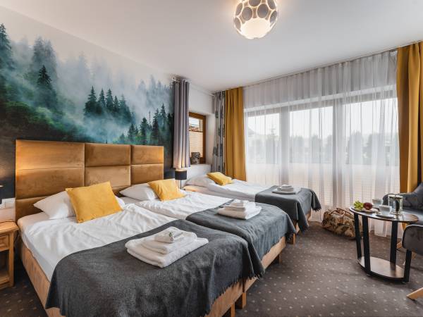 Pokój trzyosobowy z tarasem