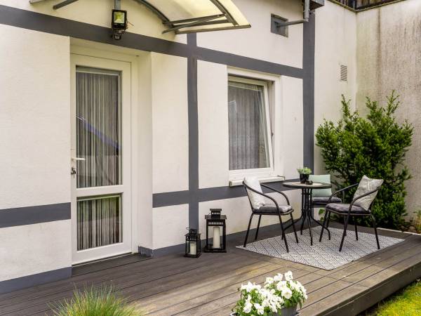 Widok na domek 2-3 osobowy