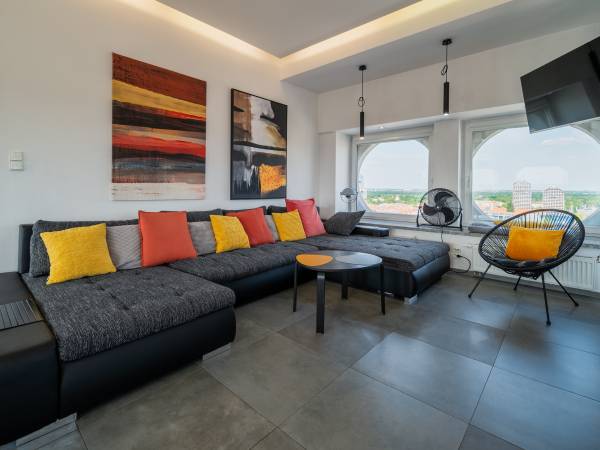 Penthause 110 mkw na dachu Wrocławia