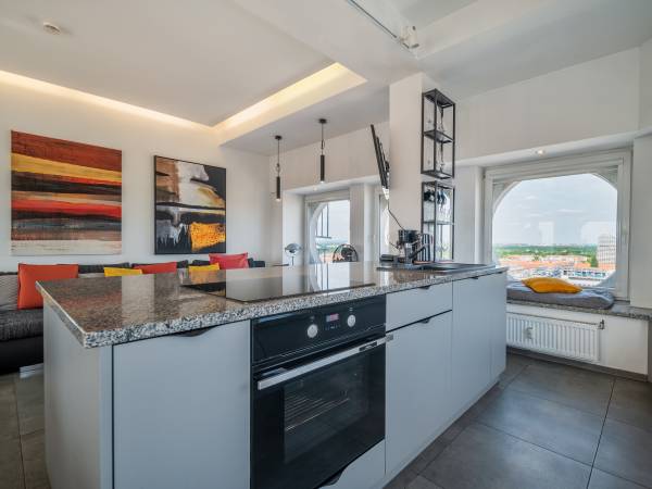 Penthause 110 mkw na dachu Wrocławia