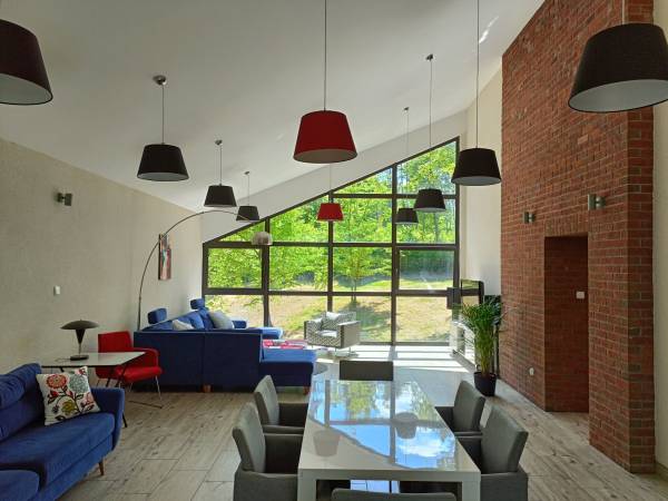 Domki na Kaszubach nad Jeziorem Mausz