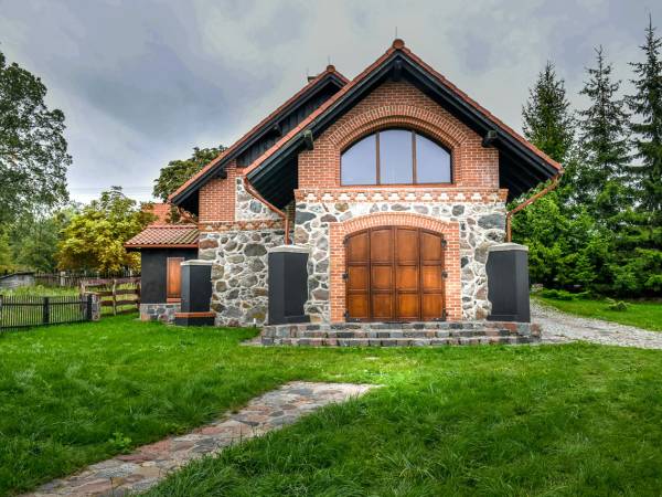 Klimatyczny Dom Mazury Obora Mukszty nad jeziorem