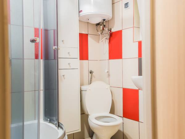 Łazienka w domku Rosiczka