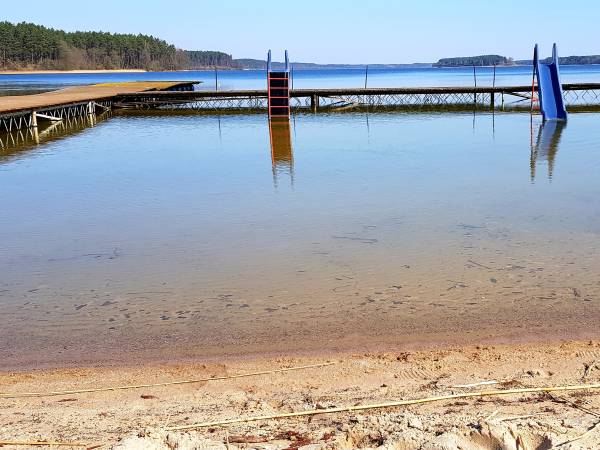 kompielisko obok plaży gminnej