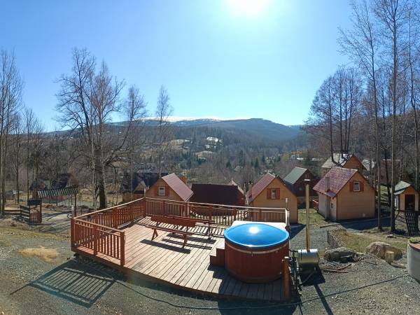 Balia na tarasie widokowym 