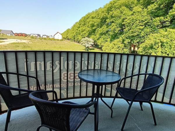 Balkon-pokój 2-3 osobowy piętro