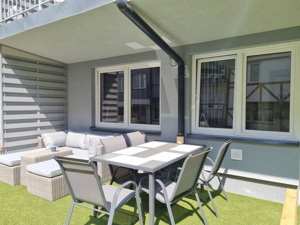 Apartament z tarasem na parterze