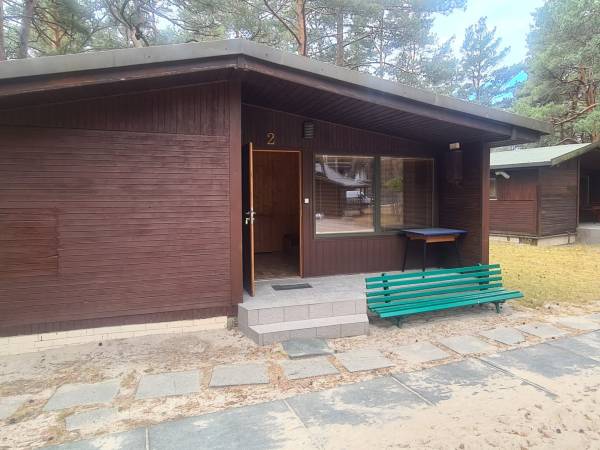 Domek letniskowy 3-osobowy z tarasem