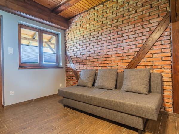 Salon w apartamencie 10 osobowym 