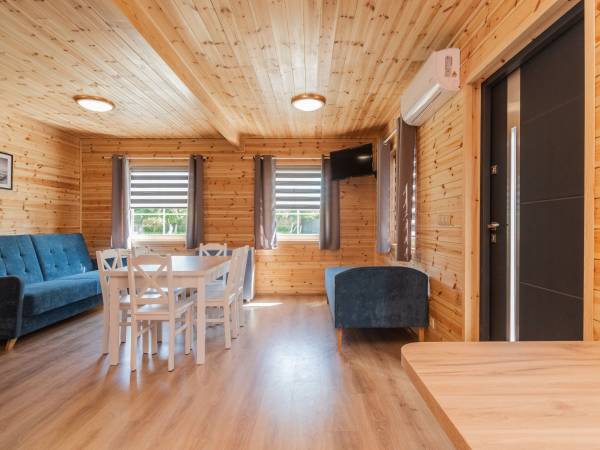 część sypialna w nowym domku, 3 spania